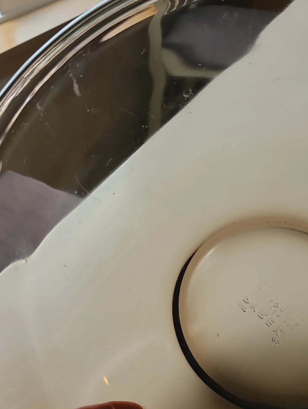 Pyrex Smoky Brown Glass Mixing Bowl